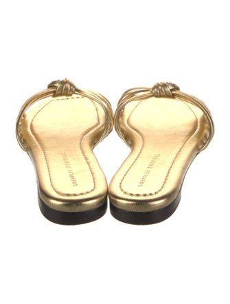 Loeffler Randall Leather Slides