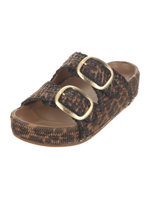 Loeffler Randall Raffia Printed Espadrilles