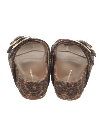 Loeffler Randall Raffia Printed Espadrilles