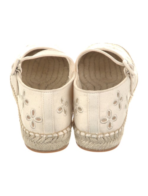 Loeffler Randall Canvas Whipstitch Trim Espadrilles