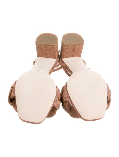 Loeffler Randall Raffia Braided Accents Espadrilles