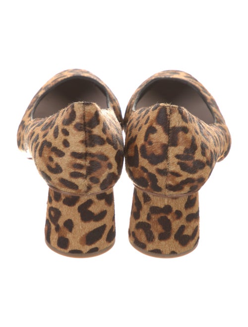 Loeffler Randall Ponyhair Animal Print Pumps