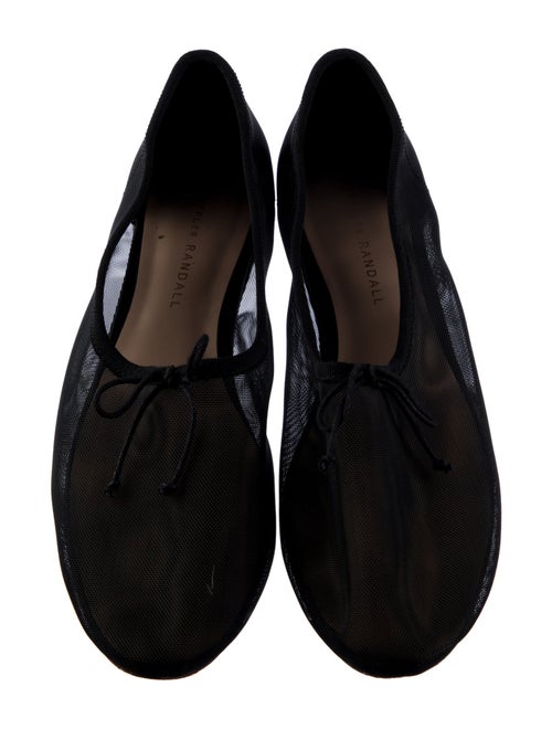 Loeffler Randall Nylon Mesh Accents Ballet Flats