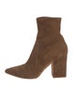 Loeffler Randall Suede Sock Boots