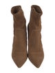 Loeffler Randall Suede Sock Boots