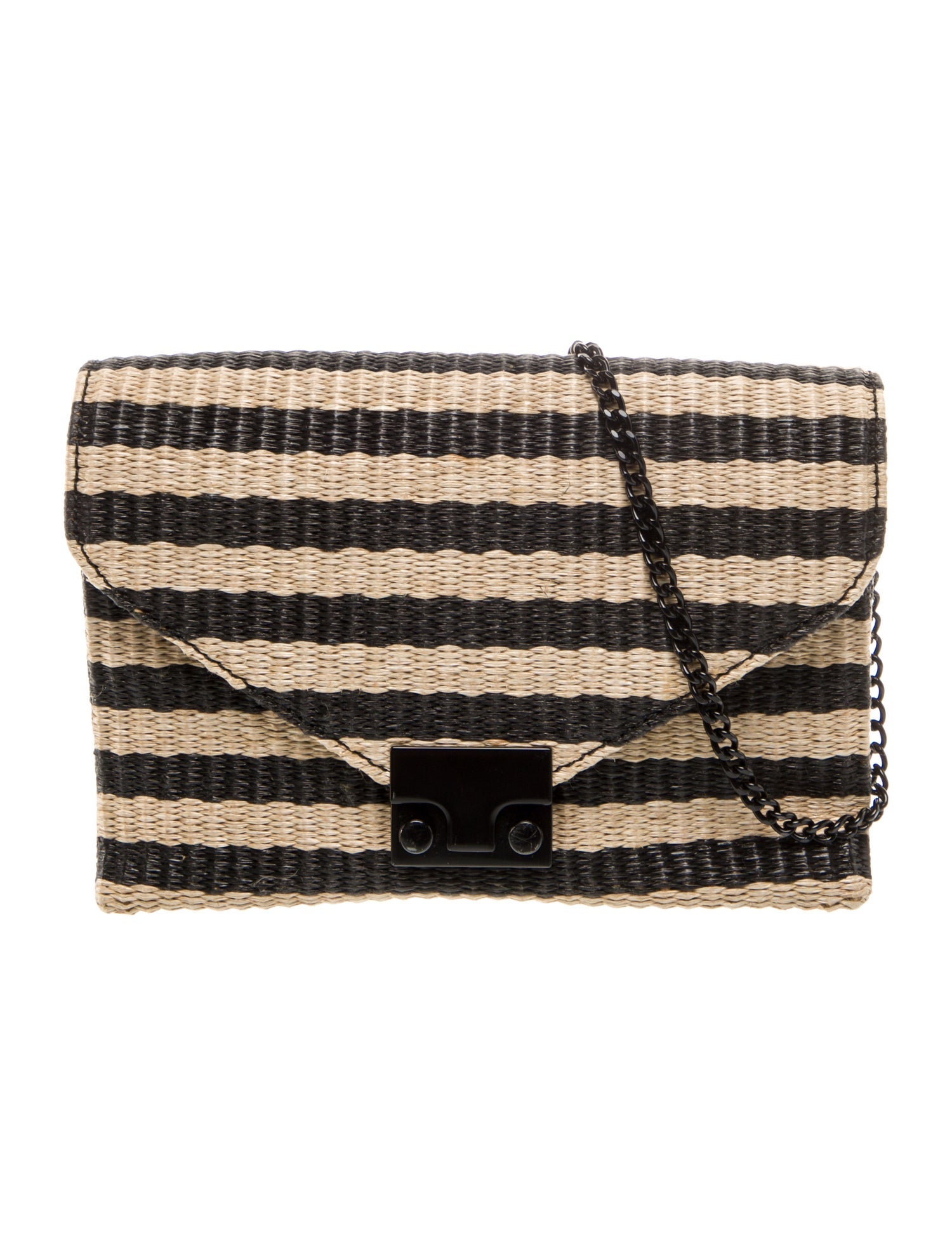 Loeffler Randall Raffia Crossbody Bag