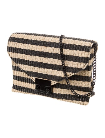 Loeffler Randall Raffia Crossbody Bag
