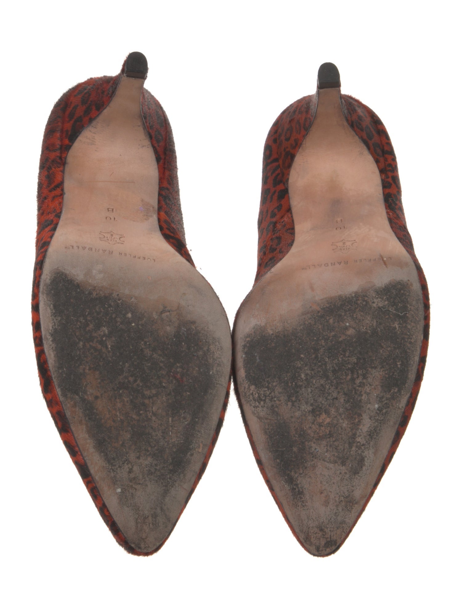 Loeffler Randall Ponyhair Printed Pumps