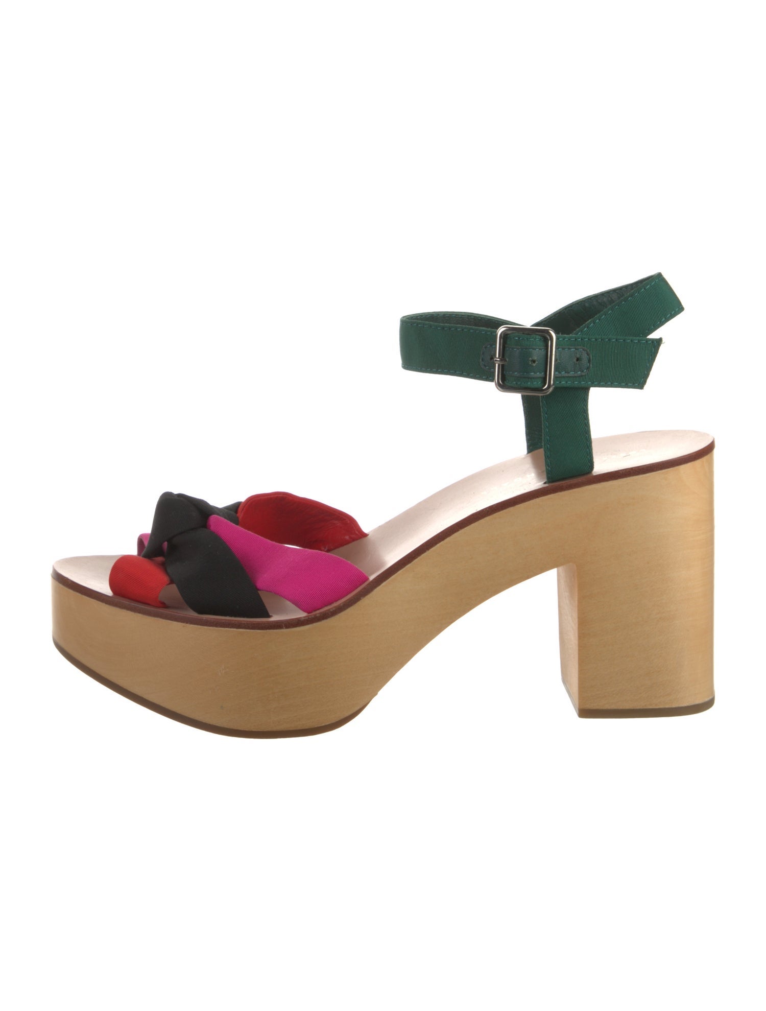 Loeffler Randall Colorblock Pattern Slingback Pumps