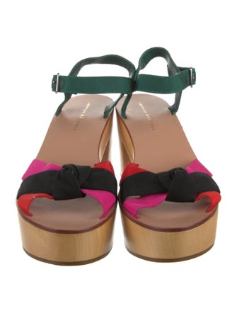 Loeffler Randall Colorblock Pattern Slingback Pumps