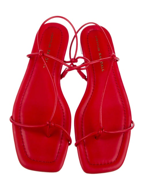 Loeffler Randall Leather Slingback Sandals