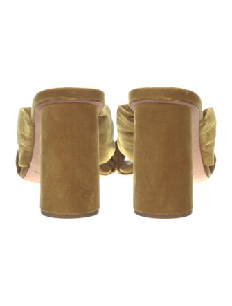 Loeffler Randall Velvet Slides