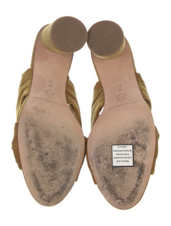 Loeffler Randall Velvet Slides