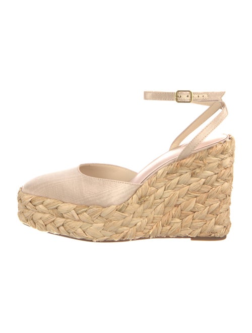 Loeffler Randall Canvas Braided Accents Slingback Pumps