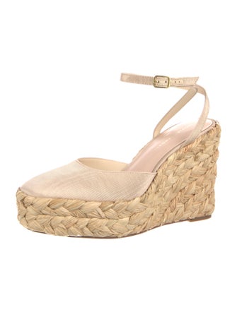 Loeffler Randall Canvas Braided Accents Slingback Pumps