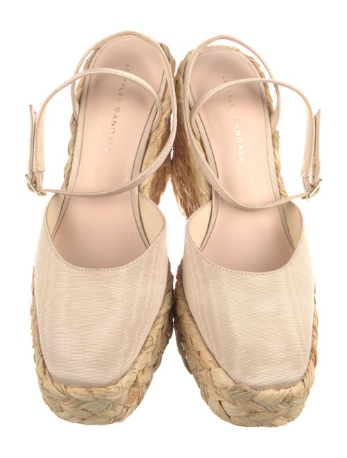 Loeffler Randall Canvas Braided Accents Slingback Pumps