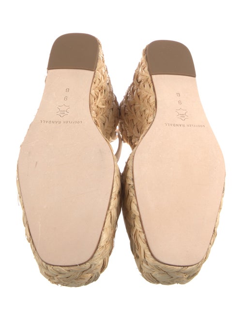 Loeffler Randall Canvas Braided Accents Slingback Pumps