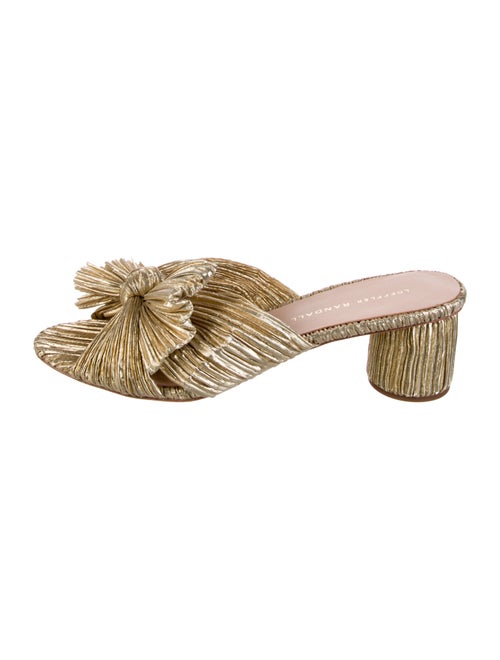 Loeffler Randall Pleated Accents Slides