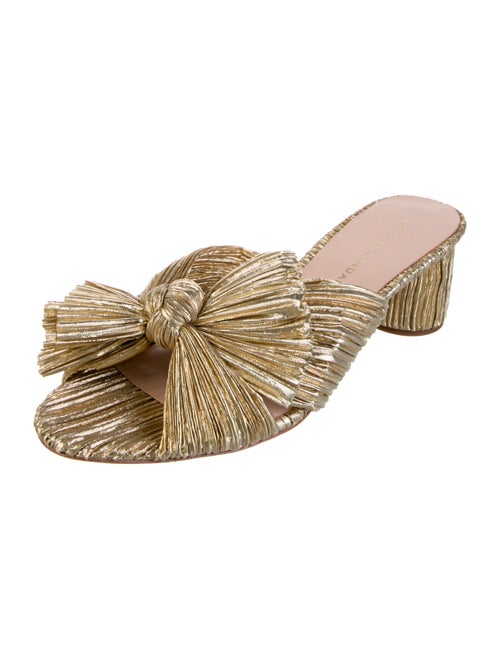 Loeffler Randall Pleated Accents Slides