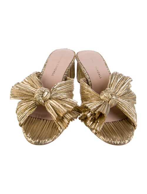 Loeffler Randall Pleated Accents Slides