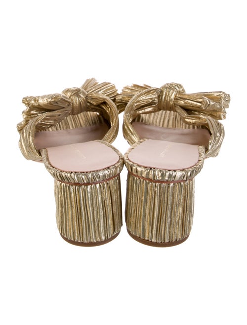 Loeffler Randall Pleated Accents Slides