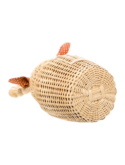 Loeffler Randall Straw Bucket Bag