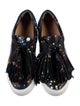 Loeffler Randall Leather Printed Sneakers