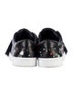 Loeffler Randall Leather Printed Sneakers