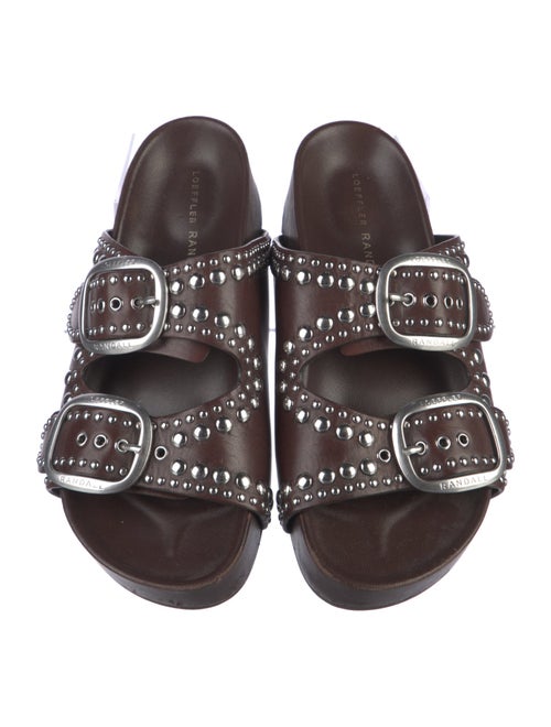 Loeffler Randall Suede Slides