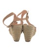 Loeffler Randall Suede Bow Accents Espadrilles