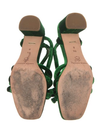 Loeffler Randall Velvet Sandals