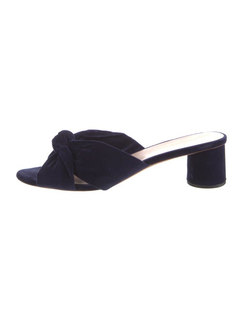 Loeffler Randall Velvet Slides