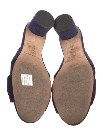 Loeffler Randall Velvet Slides