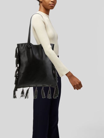 Loeffler Randall Leather Bucket Bag
