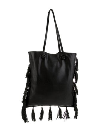Loeffler Randall Leather Bucket Bag