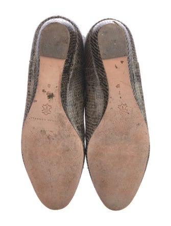 Loeffler Randall Leather Animal Print Boots