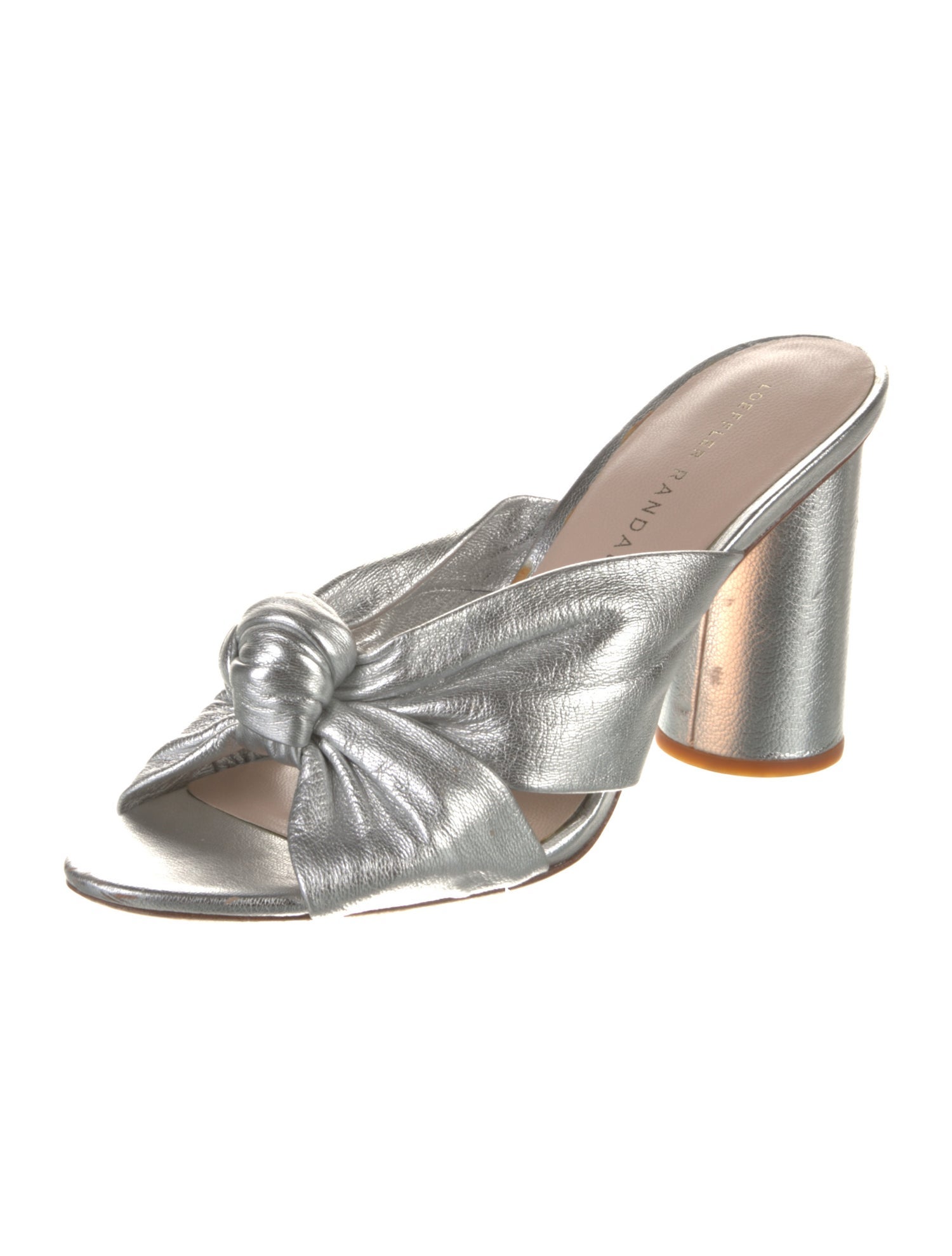 Loeffler Randall Leather Slides