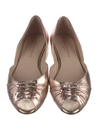 Loeffler Randall Leather D'Orsay Flats