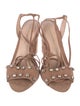 Loeffler Randall Suede Crystal Embellishments Sandals
