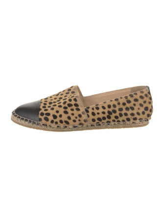 Loeffler Randall Ponyhair Animal Print Espadrilles