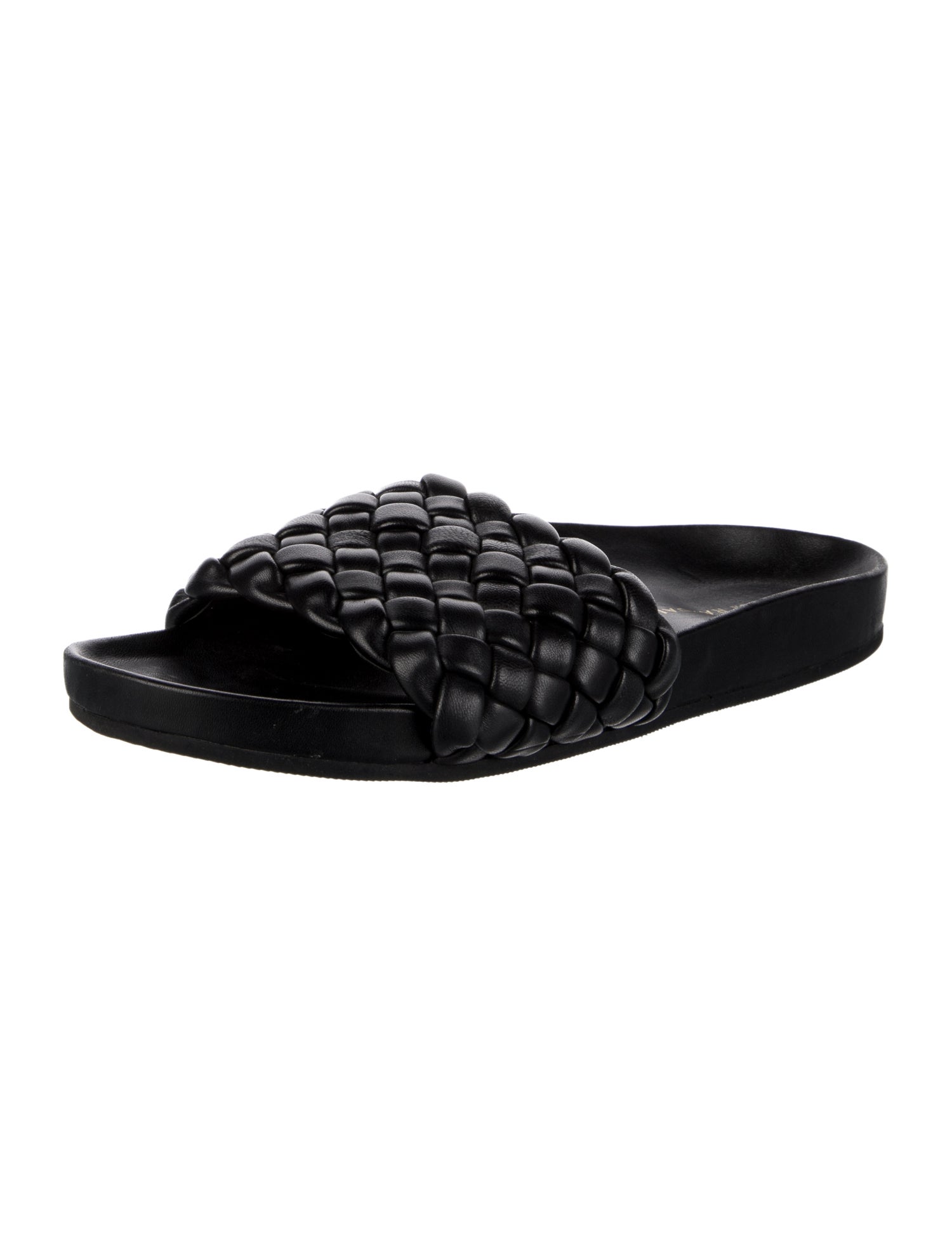 Loeffler Randall Leather Slides