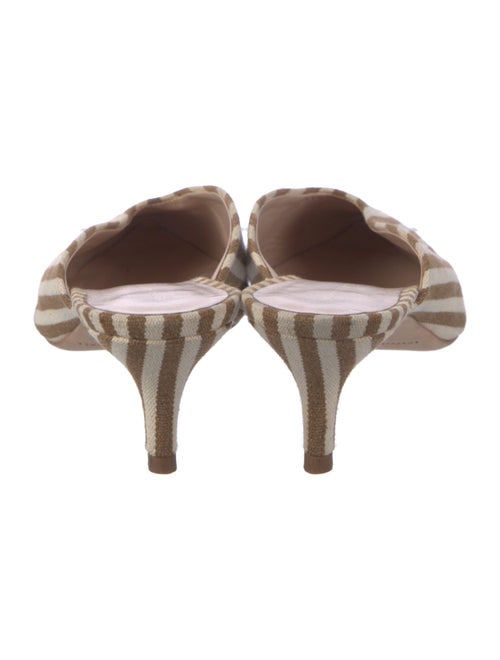 Loeffler Randall Canvas Striped Mules