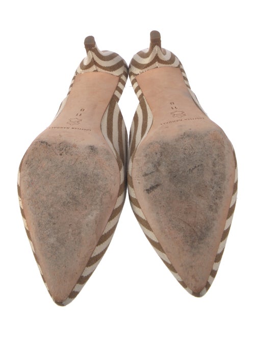 Loeffler Randall Canvas Striped Mules