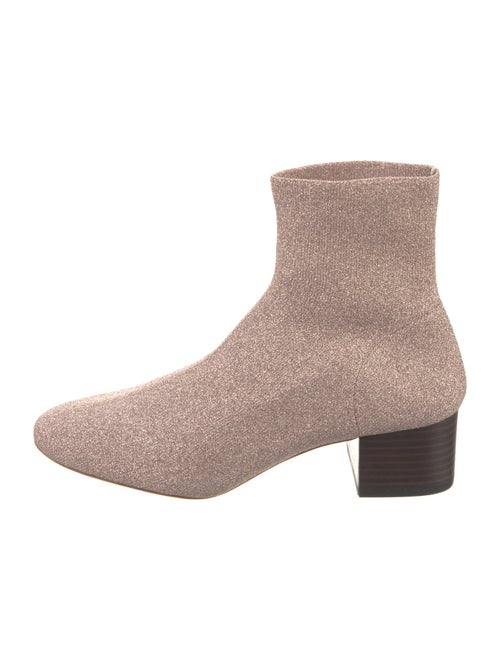 Loeffler Randall Glitter Accents Sock Boots