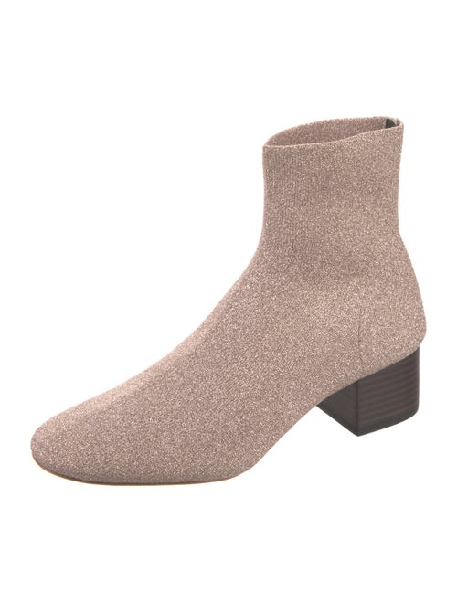 Loeffler Randall Glitter Accents Sock Boots