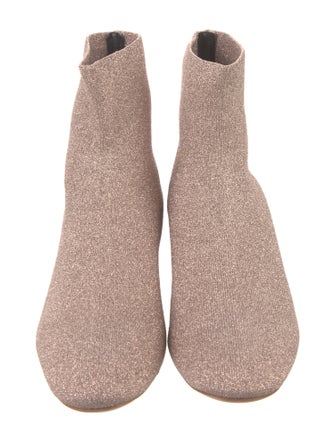 Loeffler Randall Glitter Accents Sock Boots