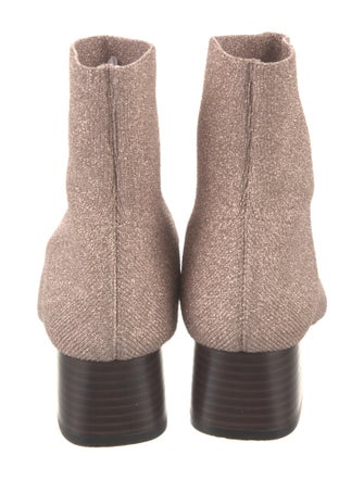 Loeffler Randall Glitter Accents Sock Boots