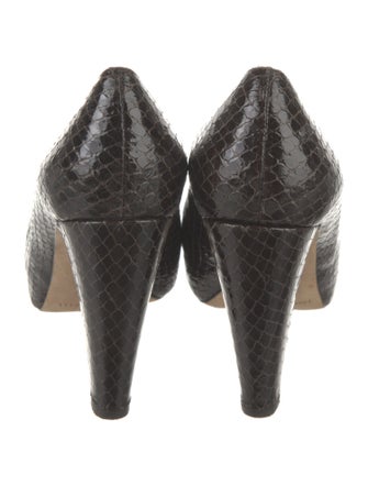 Loeffler Randall Snakeskin Pumps