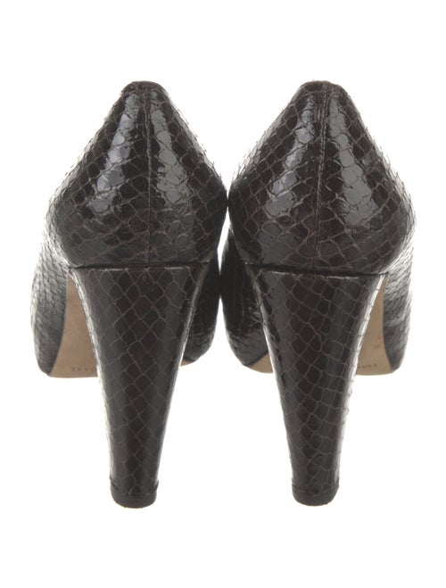Loeffler Randall Snakeskin Pumps