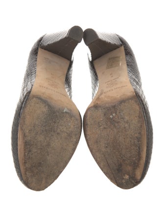 Loeffler Randall Snakeskin Pumps